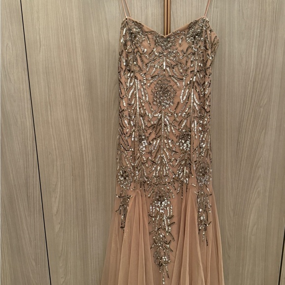 Elegant Sequin Evening Gown